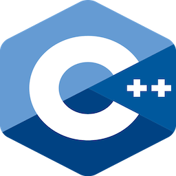 A picture of the C++ programming language logo.